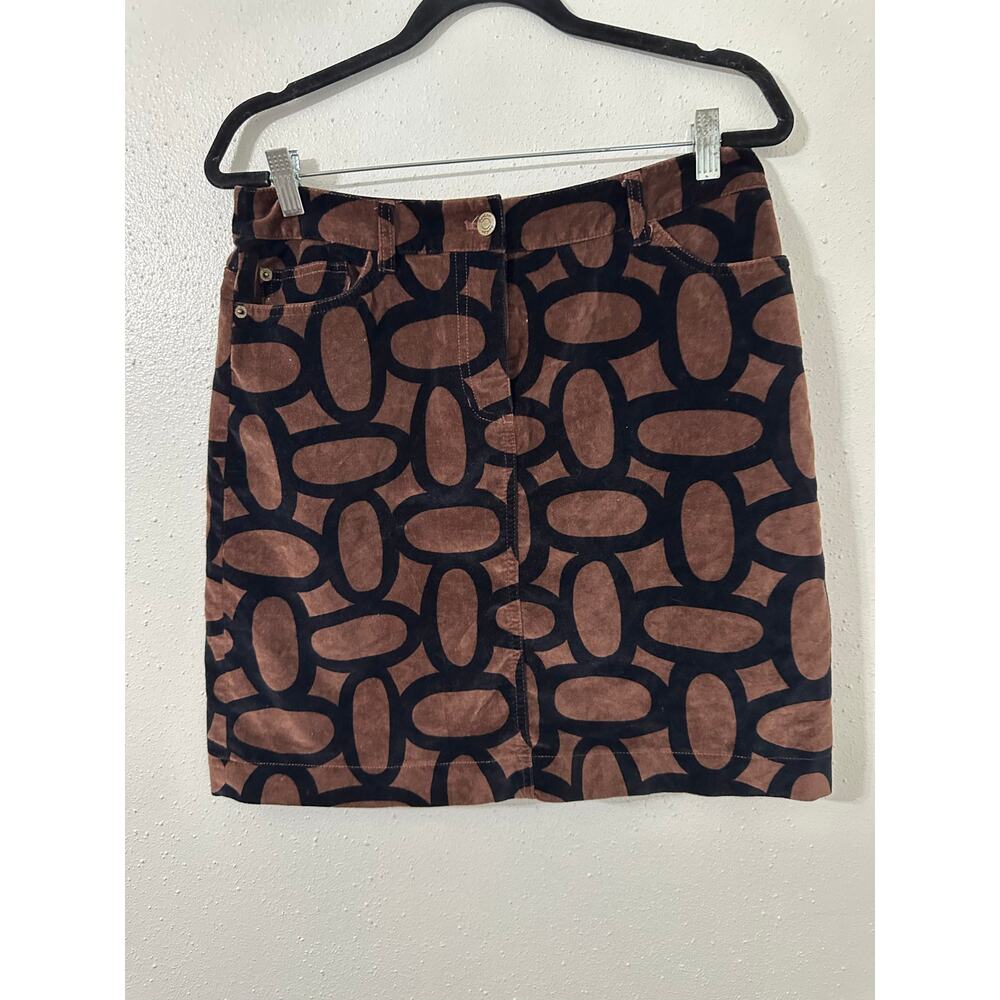 Boden velvet velour skirt size 8R